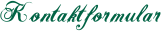 Kontaktformular